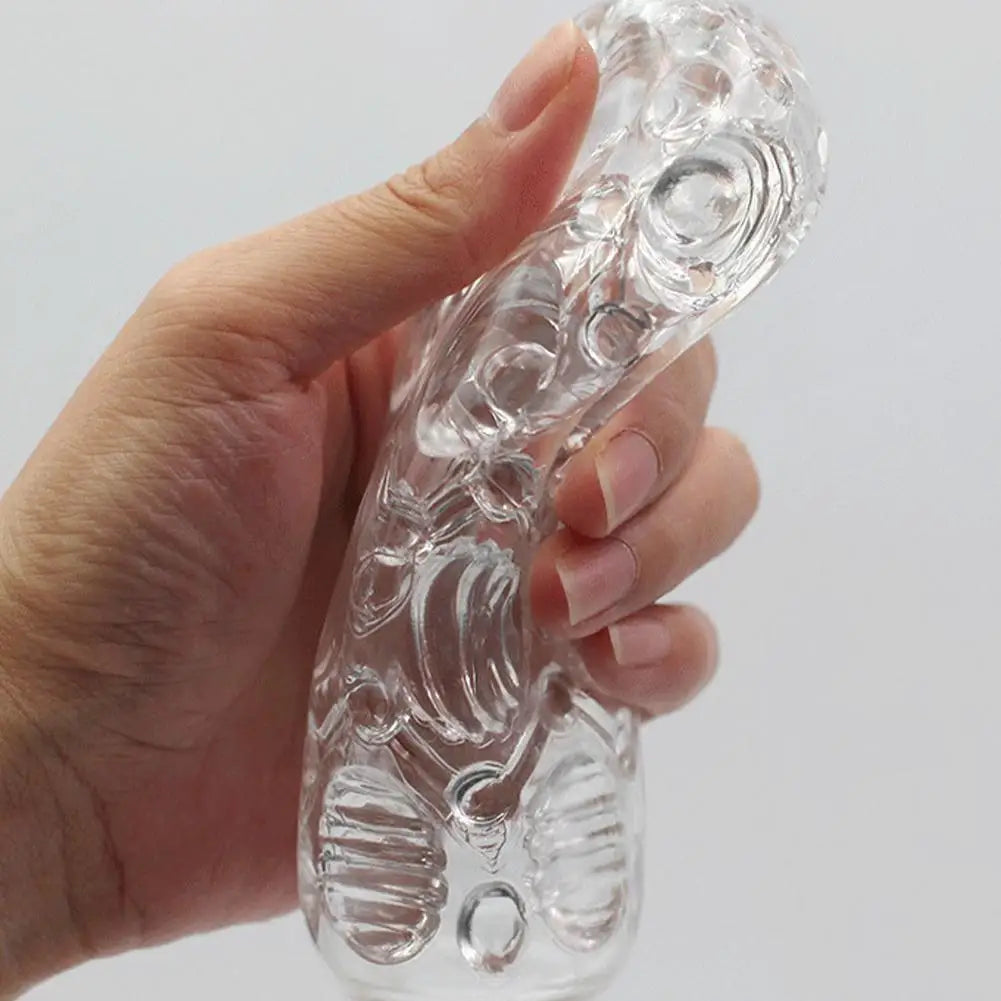 Masturbation Cup for Men Penis Massage Pussy Blowjob Toy Sexy Pocket Vagina Soft Male Exercise Adult Goods 18+