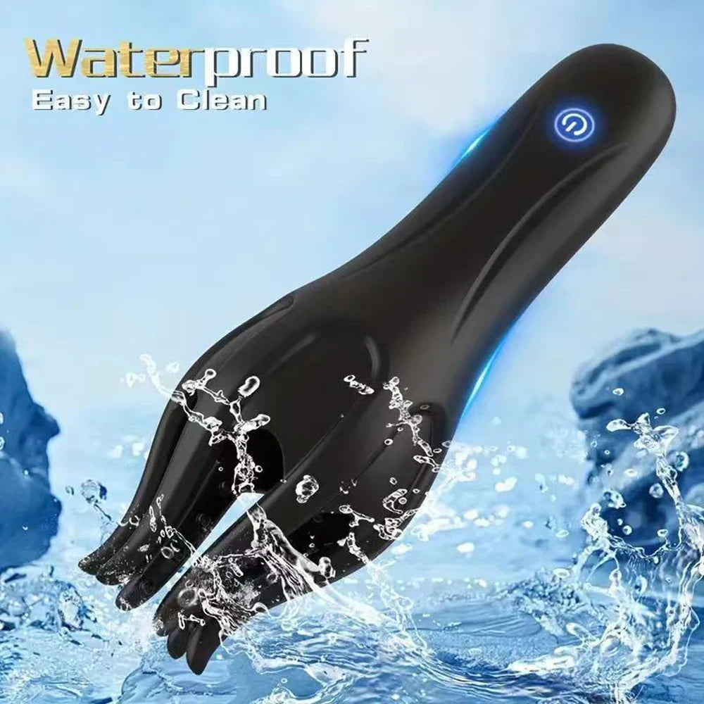 Male Masturbator Male Penis Vibrator for Mens with Tongue Licking Masterbater Adult Sex Toy for Couples Him Gay Women Pleasure