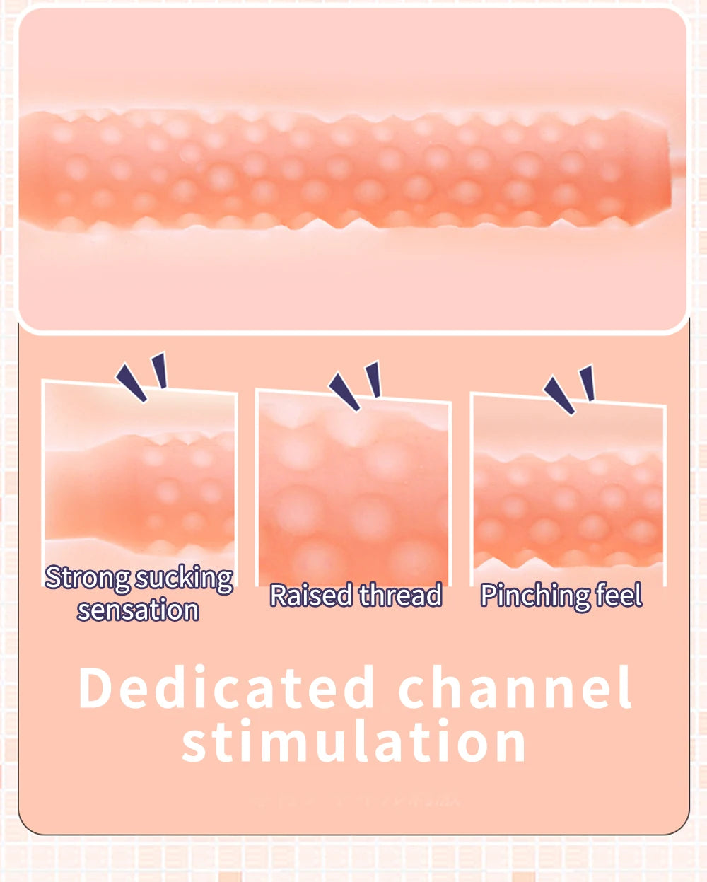 Sexy Sex Toy for Men Realistic Adult Product Male Masturbation Cup Artificial Vagina 3D Manual Pocket Pussy Men’s Masturbator