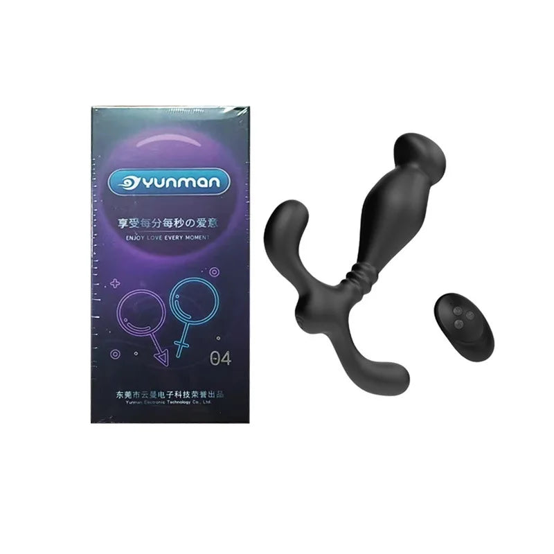10 Vibrating Ass Plug Modes Sex Toy for Control Men Gay Adult Toys Anal Silicone Anal Vibrator Prostate Massager with Stimulator