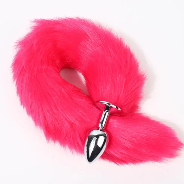 Sexy Foxtail Anal Plug Role Play BDSM Sex Toy Men's Prostate Massager Female Male Anal Plug 18+ Couple Flirting Adult Game Props