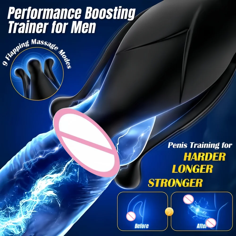 Remote Control Male Prostate Massager Anal Vibrator 9--Speed Vibrating Buttplug Anal Expander  Adults Sex Toy for Men Gay