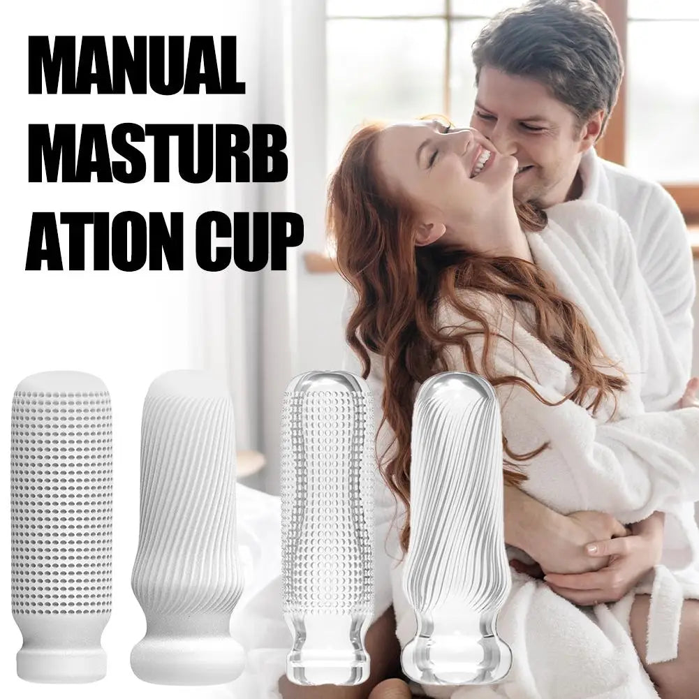 Masturbation Cup for Men Soft Male Exercise Penis Massage Sexy Pocket Pussy Blowjob Toy Vagina Adult Goods 18+