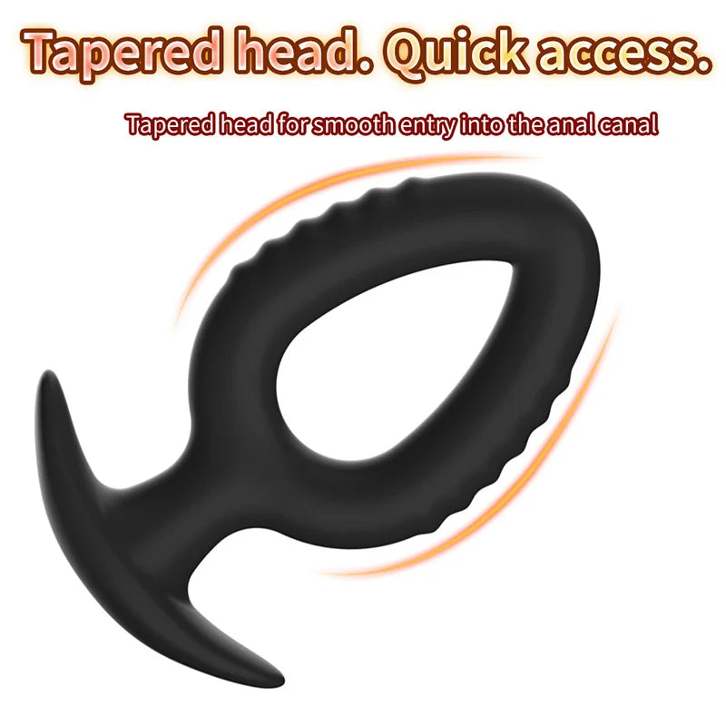 New Trend Wearable Anal Plug P Spot Stimulator Prostate Massage Fake Dildo Buttplug Sex Toy For Women Men Anal Dilator Adult 18+