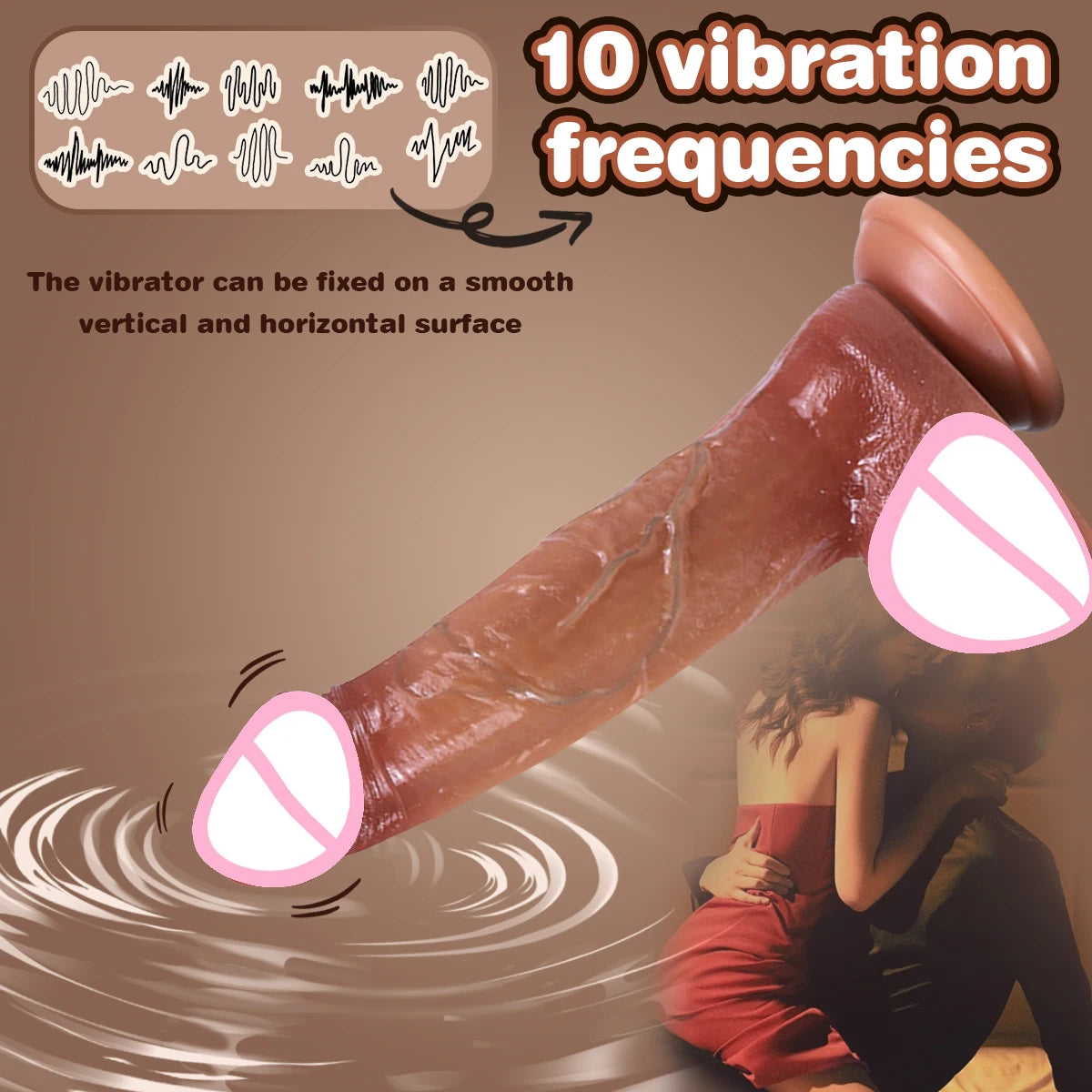 Vibrator Dildos Realistic Big Long Dildo Adult Supplies Huge Dick 18 for Girls Sex Toy Penis Sexyshop Rubber Dilddo For Women's