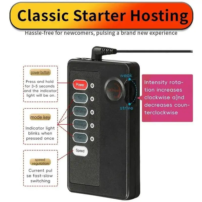 Electric Shock Penis Ring Sex Toy For Men Electro Stimulation Device Delay Ejaculation Bdsm Couple Play Enhancer Adult Gadget