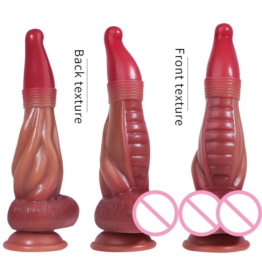 Hot Selling Dragon Dildos For Women Monster Dildo Animal Phallus Alien Fantasy Dildo Anal Toys Thick Silicone Dildo Sex Shop