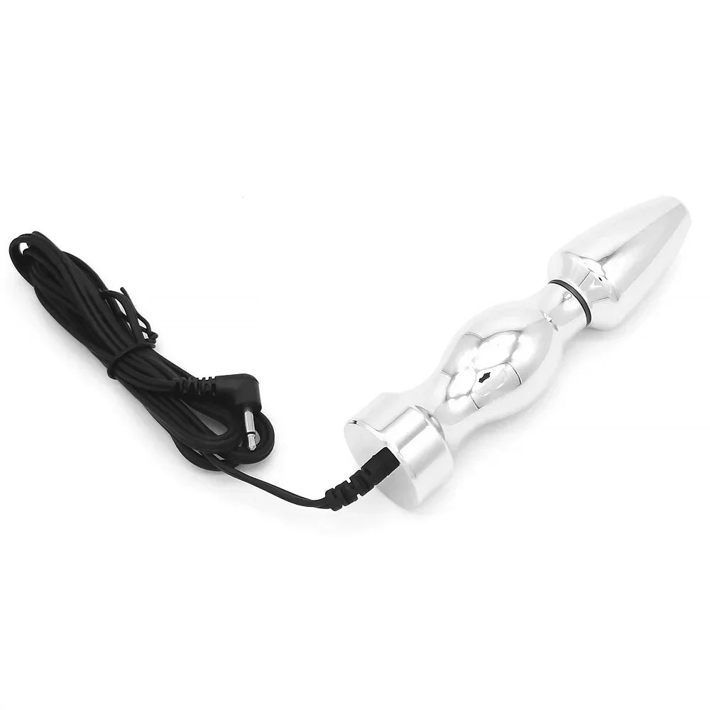 Electro Shock Pulse Anal Plug Masturbator Electro Stimulator Prostate Massage Butt Plug Sex Tool For Men Adult Toy