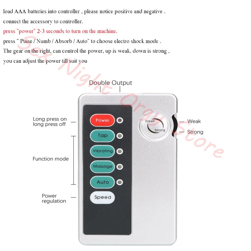 Electro Shock Penis Massager Vibrator Sex Toy for Men Glans Stimulate E-stim Penis Trainer Ring Delayed Ejaculation Penis Sleeve