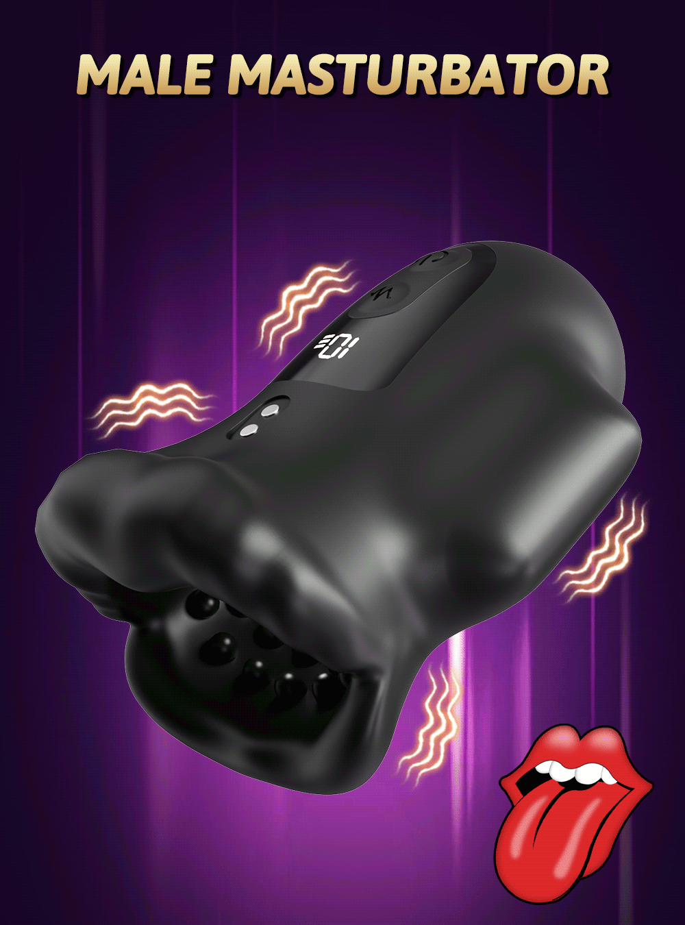 Male Sex Toy Masturbator Vibrator for Men Penis Training Delay Ejaculation Glans Training Penis Endurance Adult Products