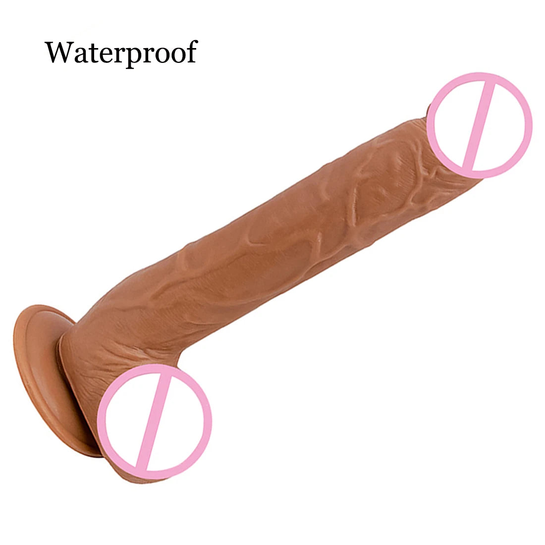 Oversized Realistic Dildos with Suction Cup Soft Skin Feeling Huge Penis Erotic Long Phallus Anal Plug Dick Sex Toys for Women