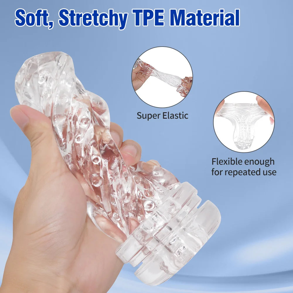 Male Masturbator Cup Sex Toy for Men Pocket Vagina Pussy Sex Machine Glans Trainner Vaginal Penetration Adult Toy for Men