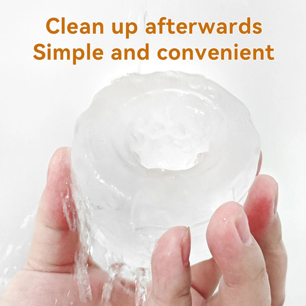 Convenient Male Masturbator, 18 Glans, Suction Penis, Pump, Stinger, Sex Toy, Adult Product For Pornographic Reality Vagina