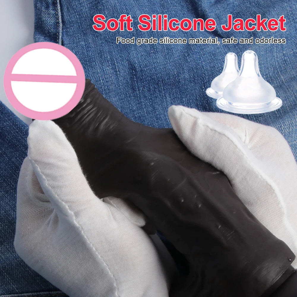 Penis Vibrator Realistic Black Dildo Sex Toy For Woman Telescopic Dick Toy Artificial Penis G Spot Vibator Thrusting Sexy Toy