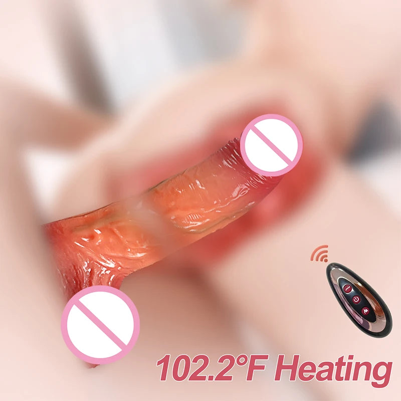 Women's Dildo Penetration Vaginal Anal Vibrator Stimulation Big Penis Vibrator Erotic Toy Long Huge Dildos Women Adult Product