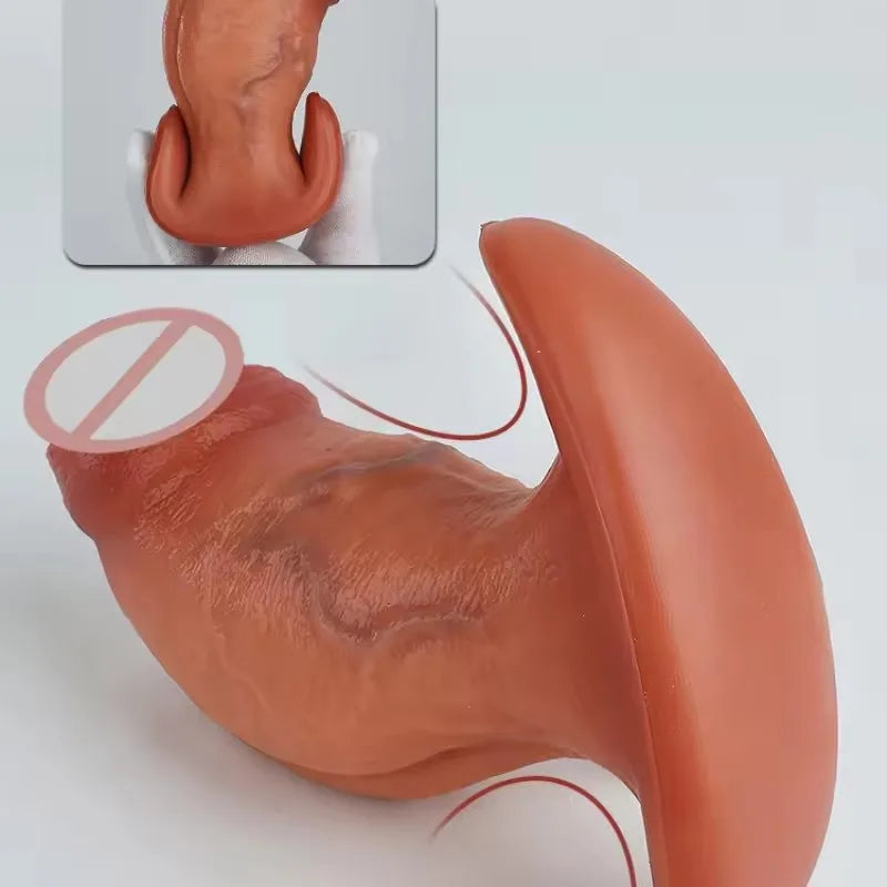 Sex Toys For Men Women Huge Dildo Anus Expansion Silicone Butt Plug Prostate Massager Vagina Big Dick Vibrating Dildo Anal Plug