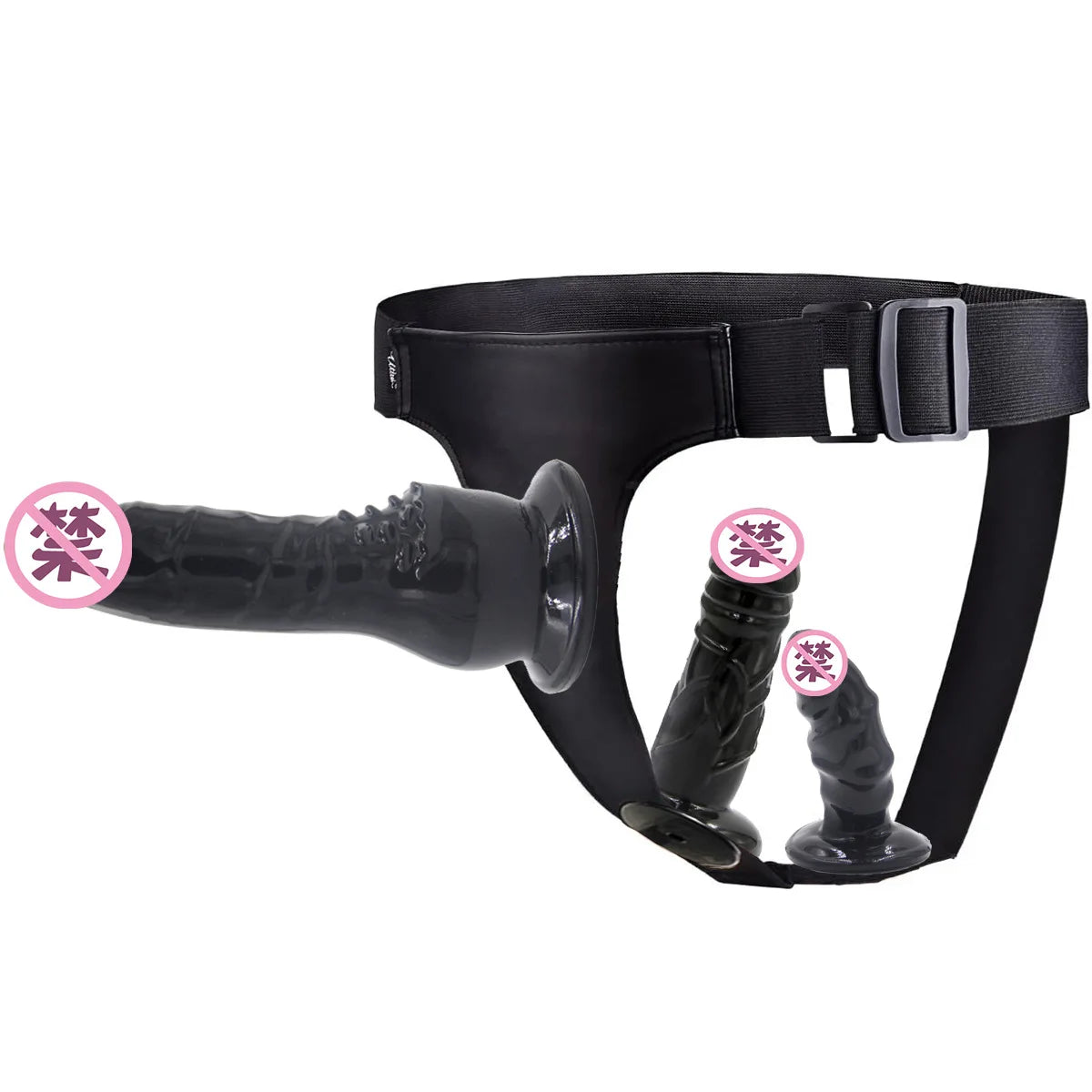 Double Dildo Lesbian Wearable Pants Female Chastity Belt Chastity Devices Sex Toy for Women Couple Anal Vagina Plug Adult Games