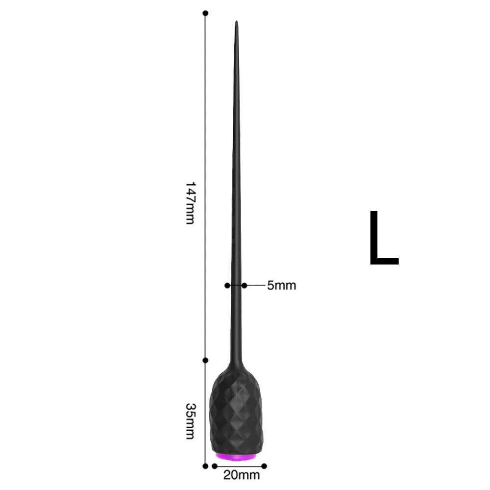 Urethral Sounding Vibrator Prostate Massager Penis Plug Urethra Dilators Stimulation BDSM Sex Toys For Men Gay Male Masturbator