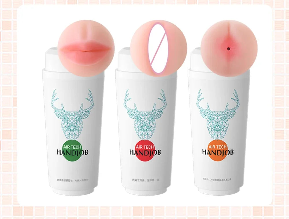 Sexy Sex Toy for Men Realistic Adult Product Male Masturbation Cup Artificial Vagina 3D Manual Pocket Pussy Men’s Masturbator