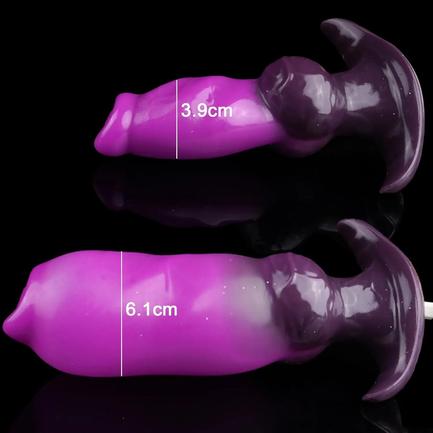 Dildo Monster Inflatable Animal Penis Butt Plug Tail Fantasy Dog Knot Dildos Anal Plug Fetish BDSM Adult Sex Toys for Men Women