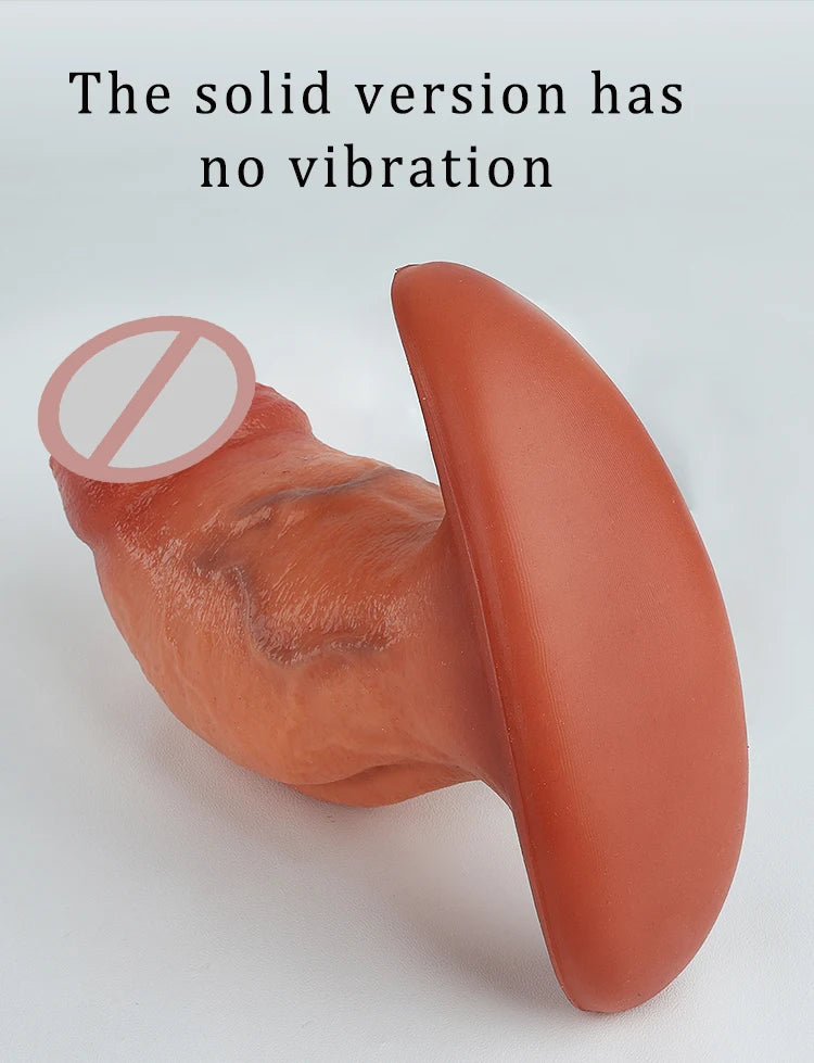 Sex Toys For Men Women Huge Dildo Anus Expansion Silicone Butt Plug Prostate Massager Vagina Big Dick Vibrating Dildo Anal Plug