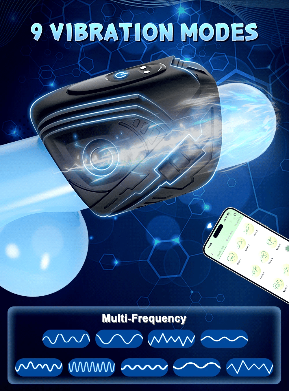 Penis Training Vibrator Tapping Stroker Stimulator Male Masturbator Erotic Toys Glans Trainer Vibration Penis Extender Toys