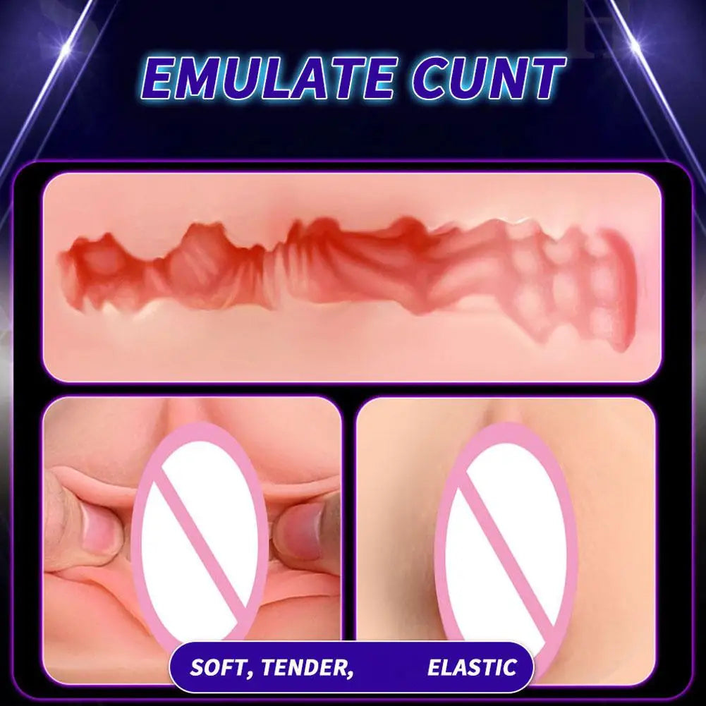 Male Masturbator Realistic And Compact Vagina Soft Tight Pussy Erotic For Men Masturbatings Machine Toy 18+ Adults Sex Toys