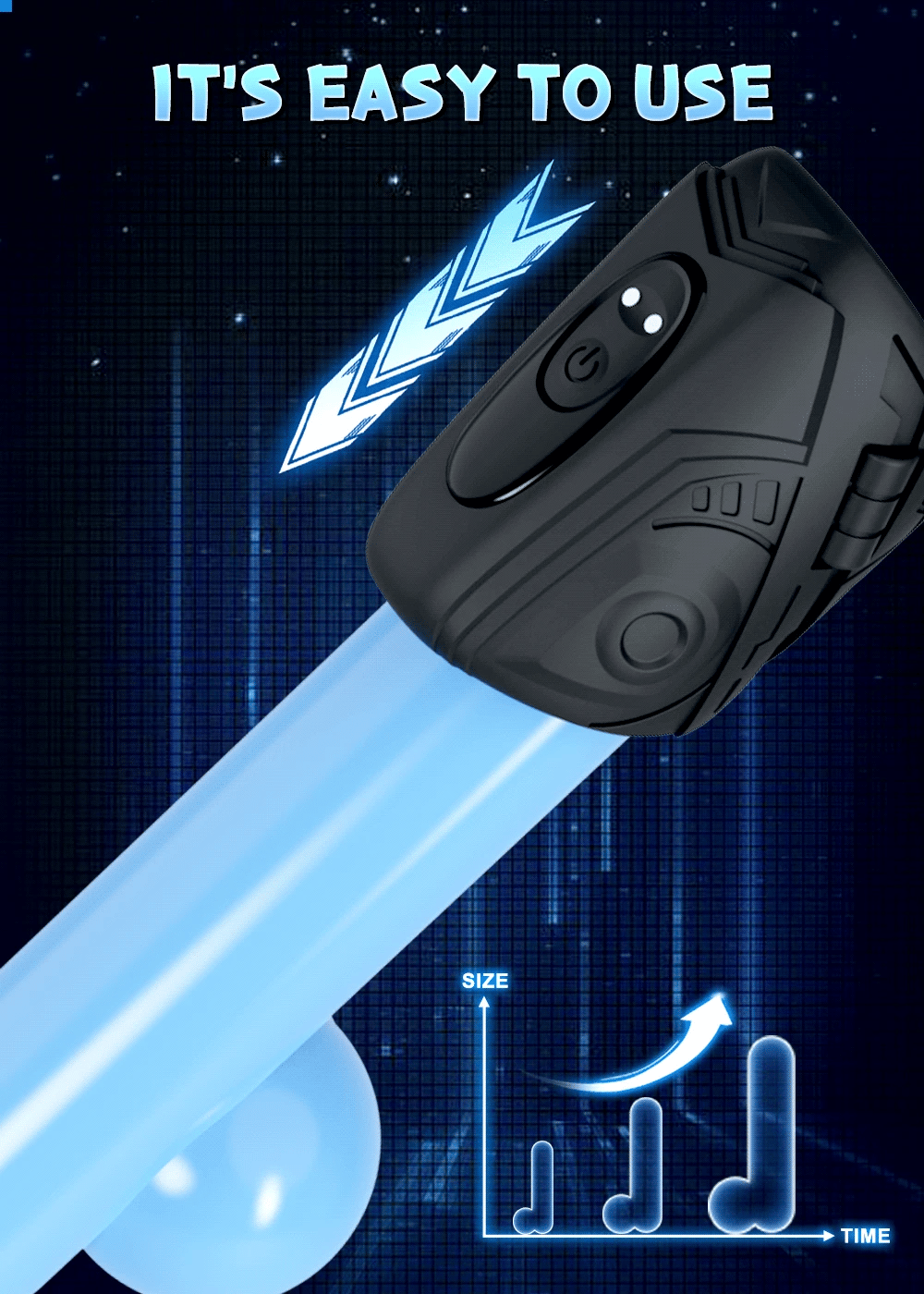 Penis Training Vibrator Tapping Stroker Stimulator Male Masturbator Erotic Toys Glans Trainer Vibration Penis Extender Toys