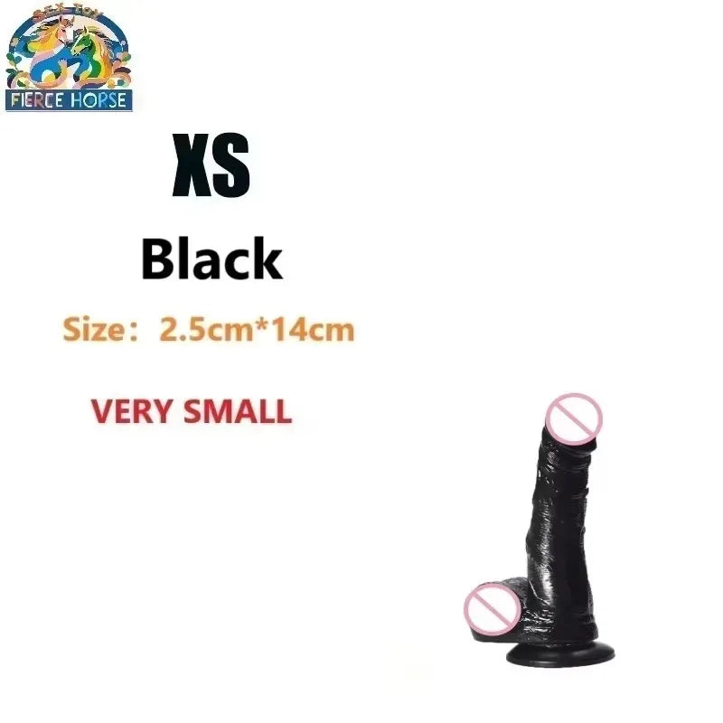 Realistic Dildo Sex toys for Woman Men Couples Silicone Penis  Masturbator Black Dildos Erotic Cock G Spot Clitoris Anal Sex Toy