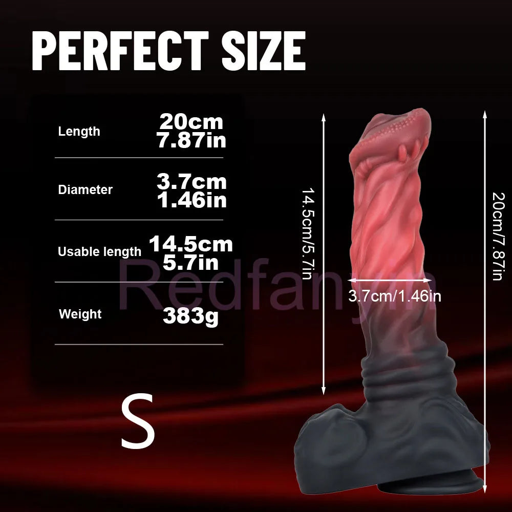 Huge Horse Realistic Dildos Sex Toy Women 18+ G-spot Masturbation Animal Penis Silicone Fake Dick for Butt Plug Anal Dilation