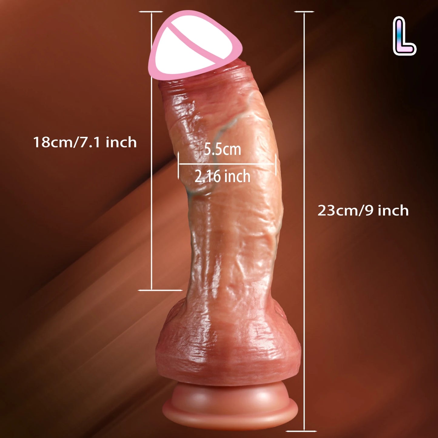 Soft Big Dildos for Women Anal Dick Sex Toys Men Women Gay Cock Butt Plug Vaginal Anal Stimulation Silicone Large Real Dildo