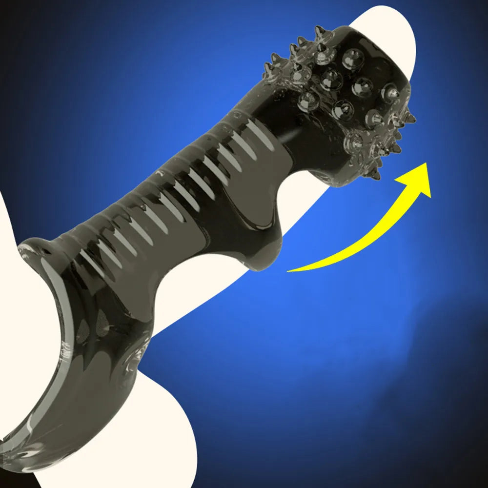 Reusable Silico Penis Rings Sex Toys for Man Delay Ejaculation Stronger Erection Adult Supplies Linen Nozzle Cock Ring Sex Shop