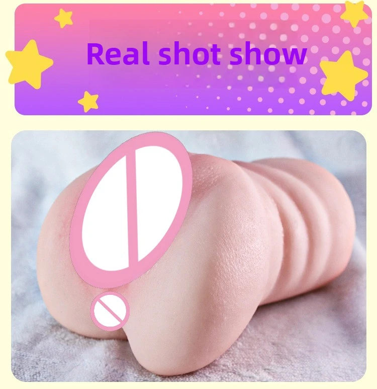 Masturbator for Men Real Sex Doll Sex Toy Anime Artificial Vagina Pocket Vagina Toy with Narrow Pussy Dick