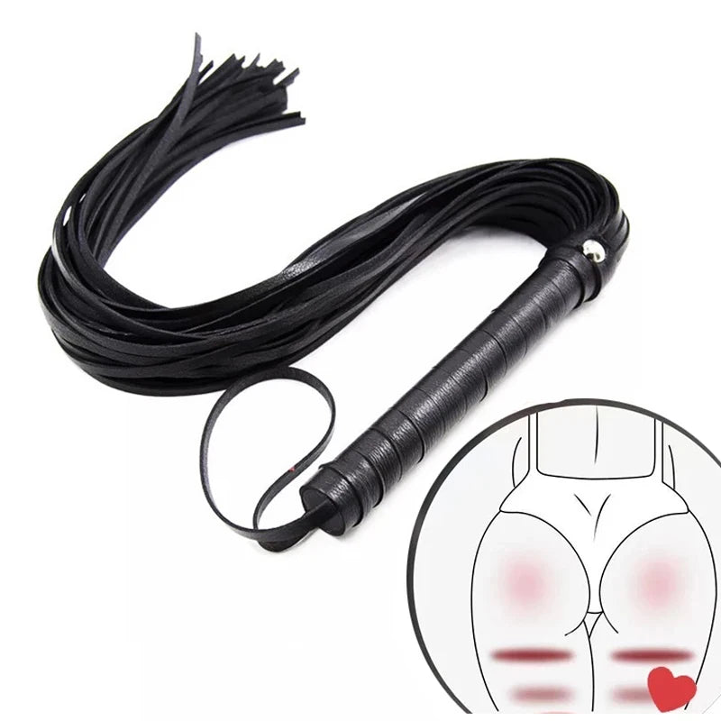 Sex Whip Toy SM Games Spanking BDSM Bondage Restraints Paddle Fetish Flogger Sex Toys For Adults Women Men Cosplay