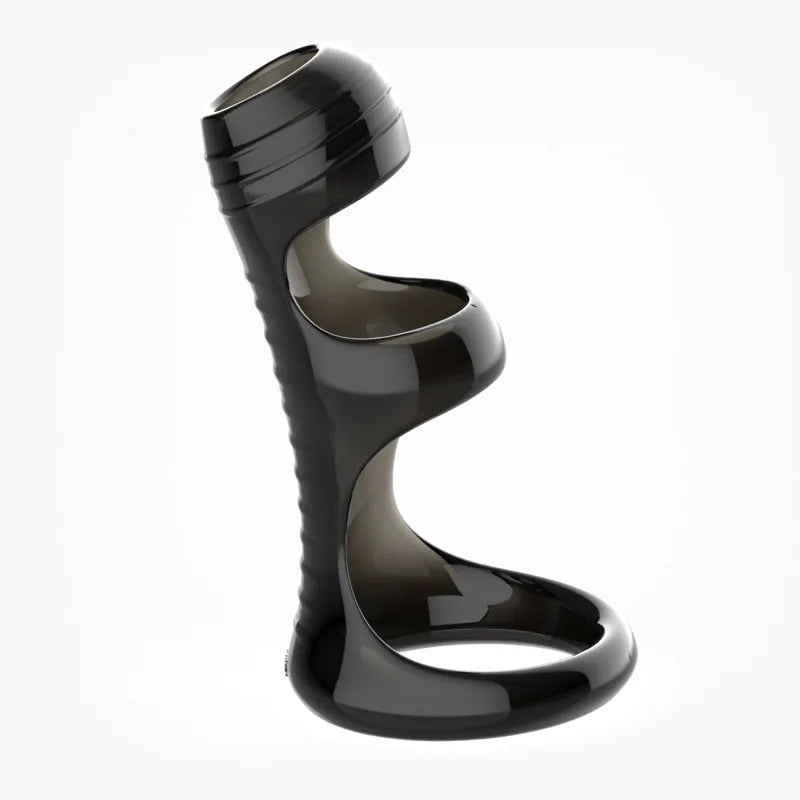 Reusable Silico Penis Rings Sex Toys for Man Delay Ejaculation Stronger Erection Adult Supplies Linen Nozzle Cock Ring Sex Shop