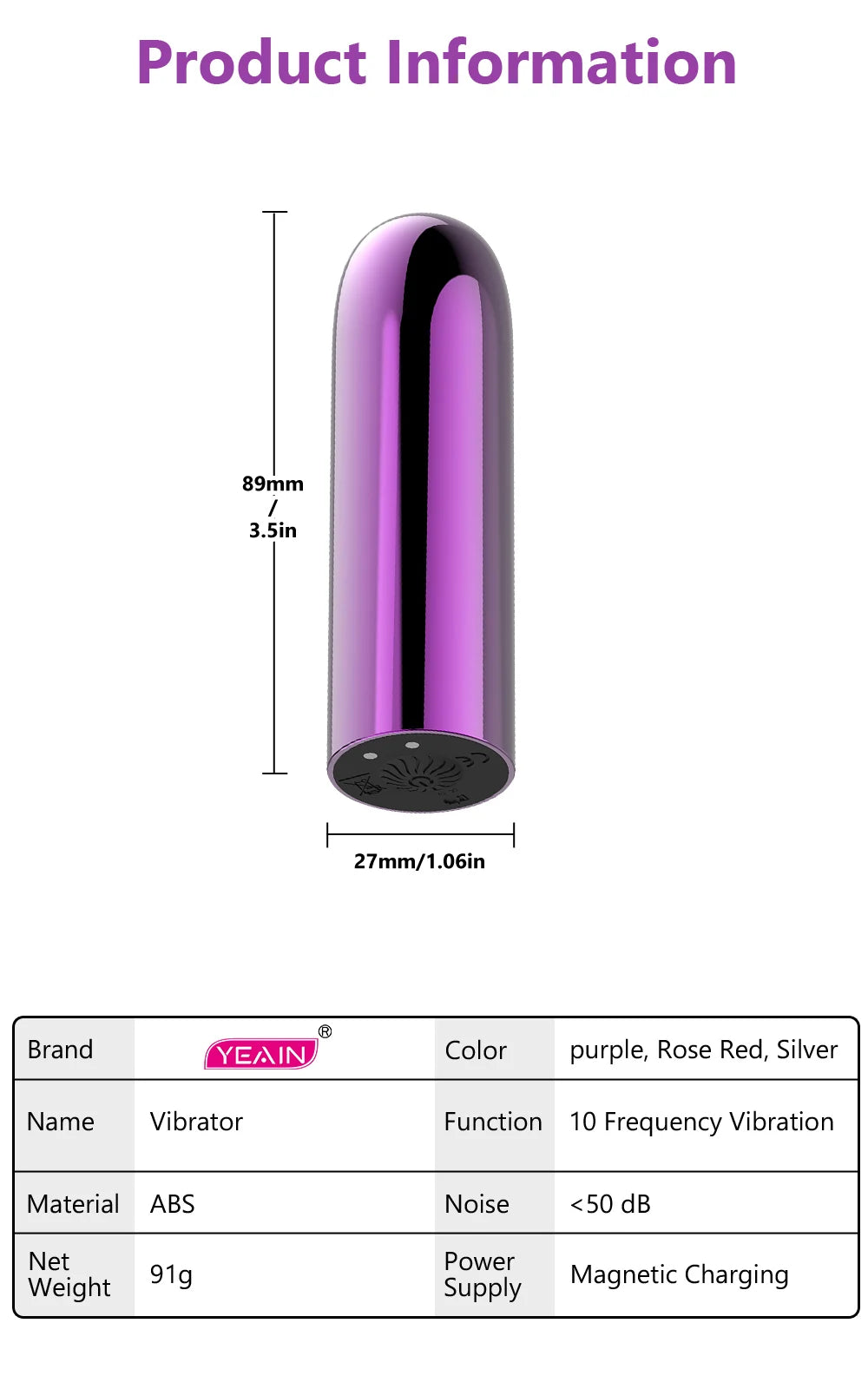 Sex Toys 10 Vibration Mini Bullet Vibrator Clitoris Stimulator G-spot Orgasm Dildo Vibrator Sex Toy for Women 18+