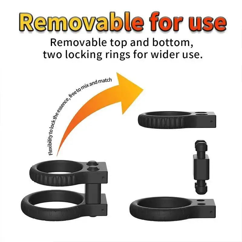 Electric Shock Penis Ring Sex Toy For Men Electro Stimulation Device Delay Ejaculation Bdsm Couple Play Enhancer Adult Gadget