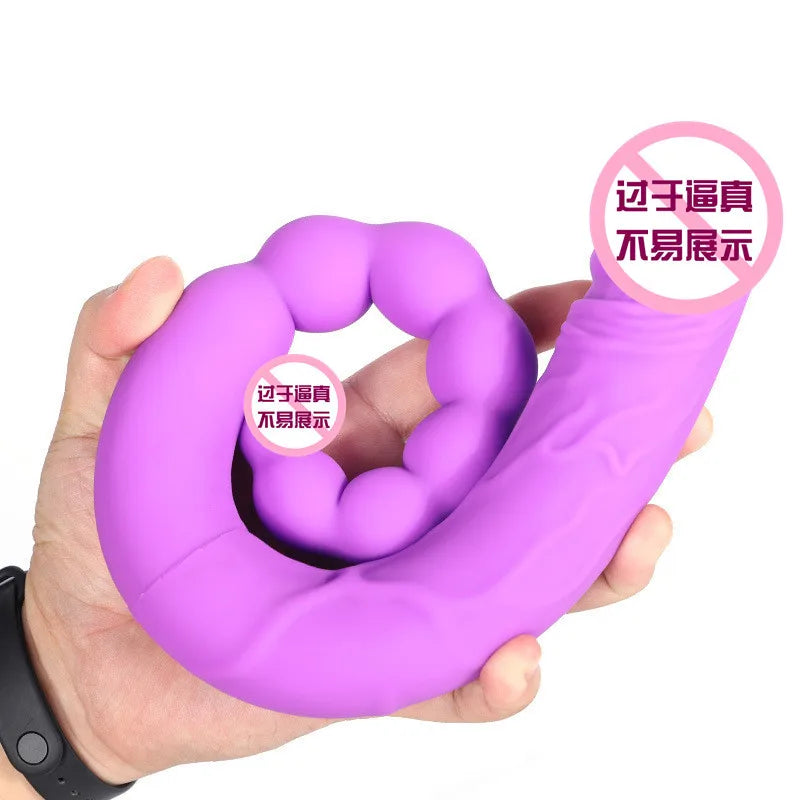 50CM Double Dildos Big Penis Vaginal Anal Plug Artificial Genitals SexToys for Couples Lesbian Masturbation Anus Dilators Toy