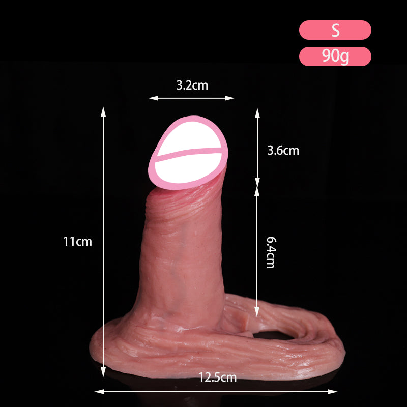 Male Penis Sleeve Sex toys Cock Extender Reusable Condoms Delay Ejaculation Penis Enlargement Silicone Sex Toy For Men Sex Shop