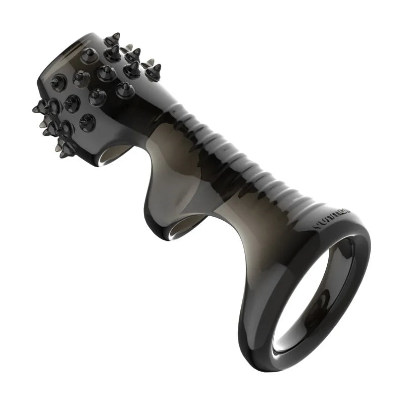 Reusable Silico Penis Rings Sex Toys for Man Delay Ejaculation Stronger Erection Adult Supplies Linen Nozzle Cock Ring Sex Shop