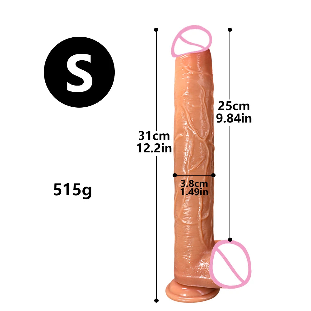 Super Long Huge Long Dildo Big Dildo Vaginal Anal Dilator Sex Toys For Women/ Men Anal Plug Faloimetor For Women Sex shop