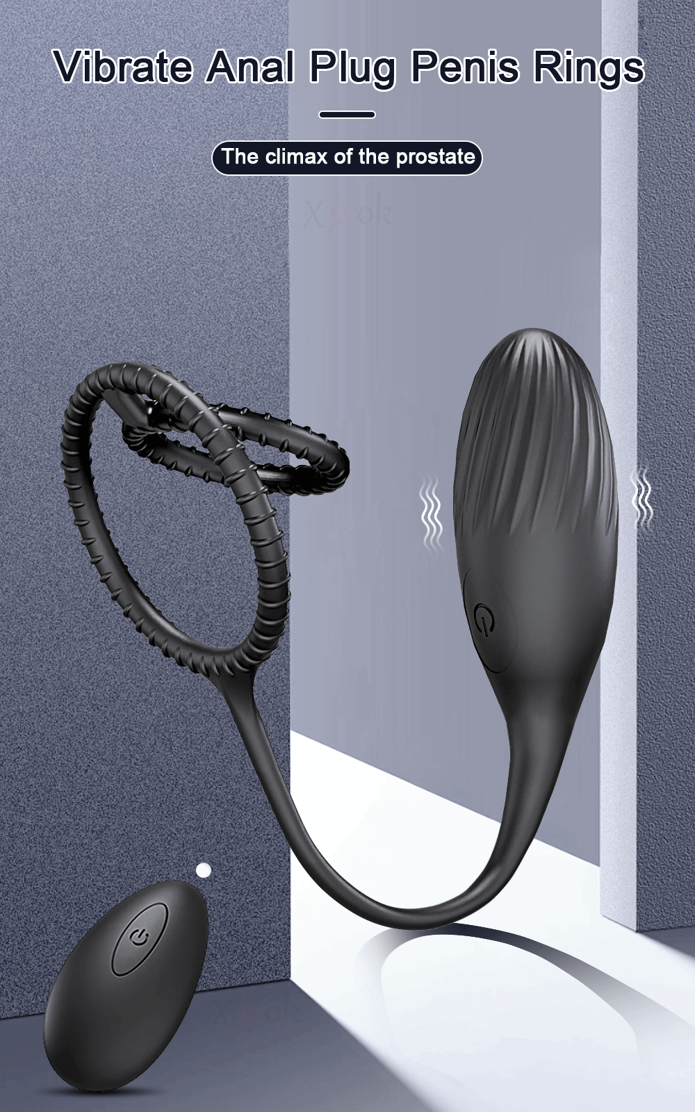 Sex Toys Masturbation Tools for Gay Sexo Vibration Prostate Massager Anal Plug Men Butt Plug Remote Control Adult Products 18+