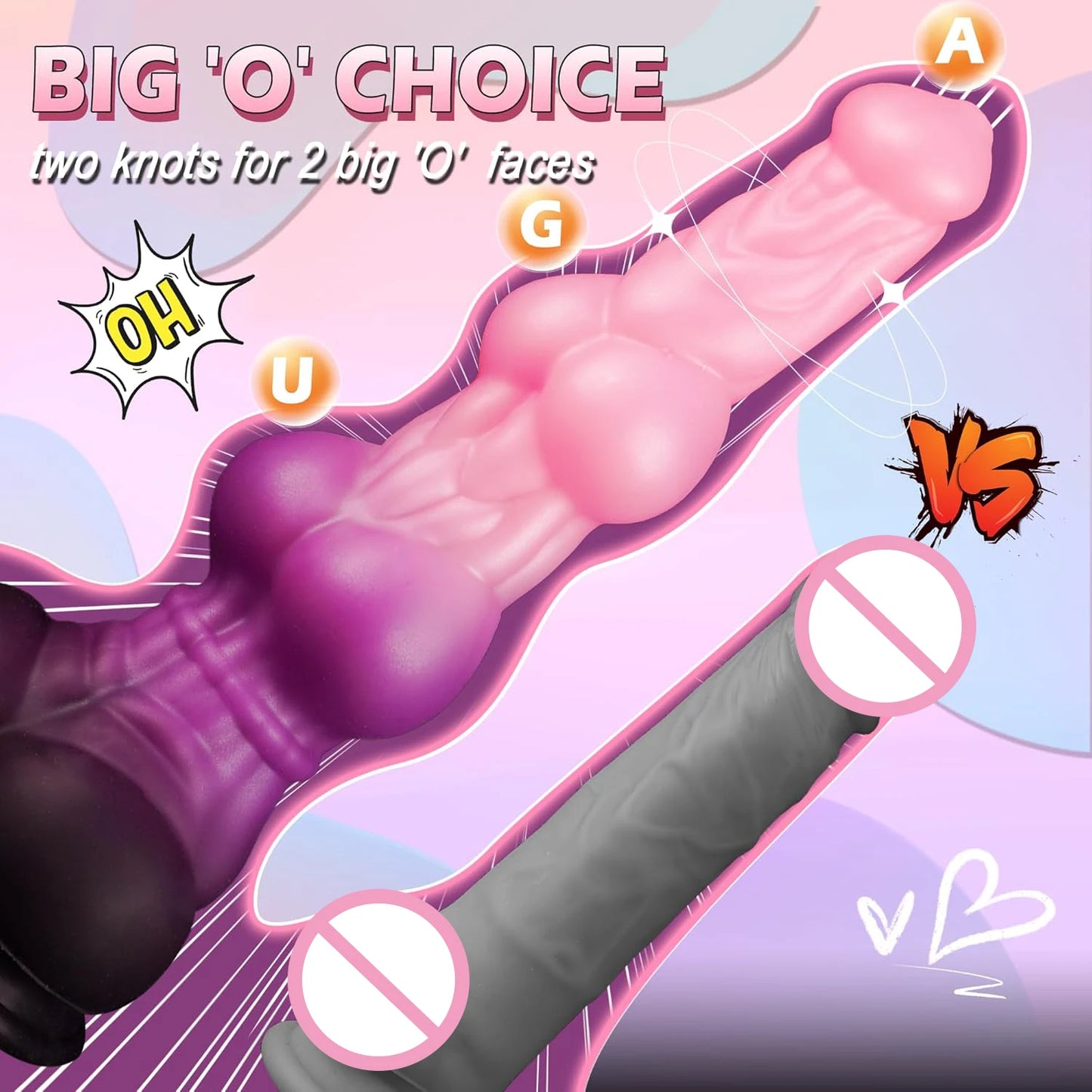 Huge Long Animal Dildos Horse Dildo Dog Knots Big Penis Dick Anal Butt Plug Masturbators for Women Man Couple Adult Sex Toys