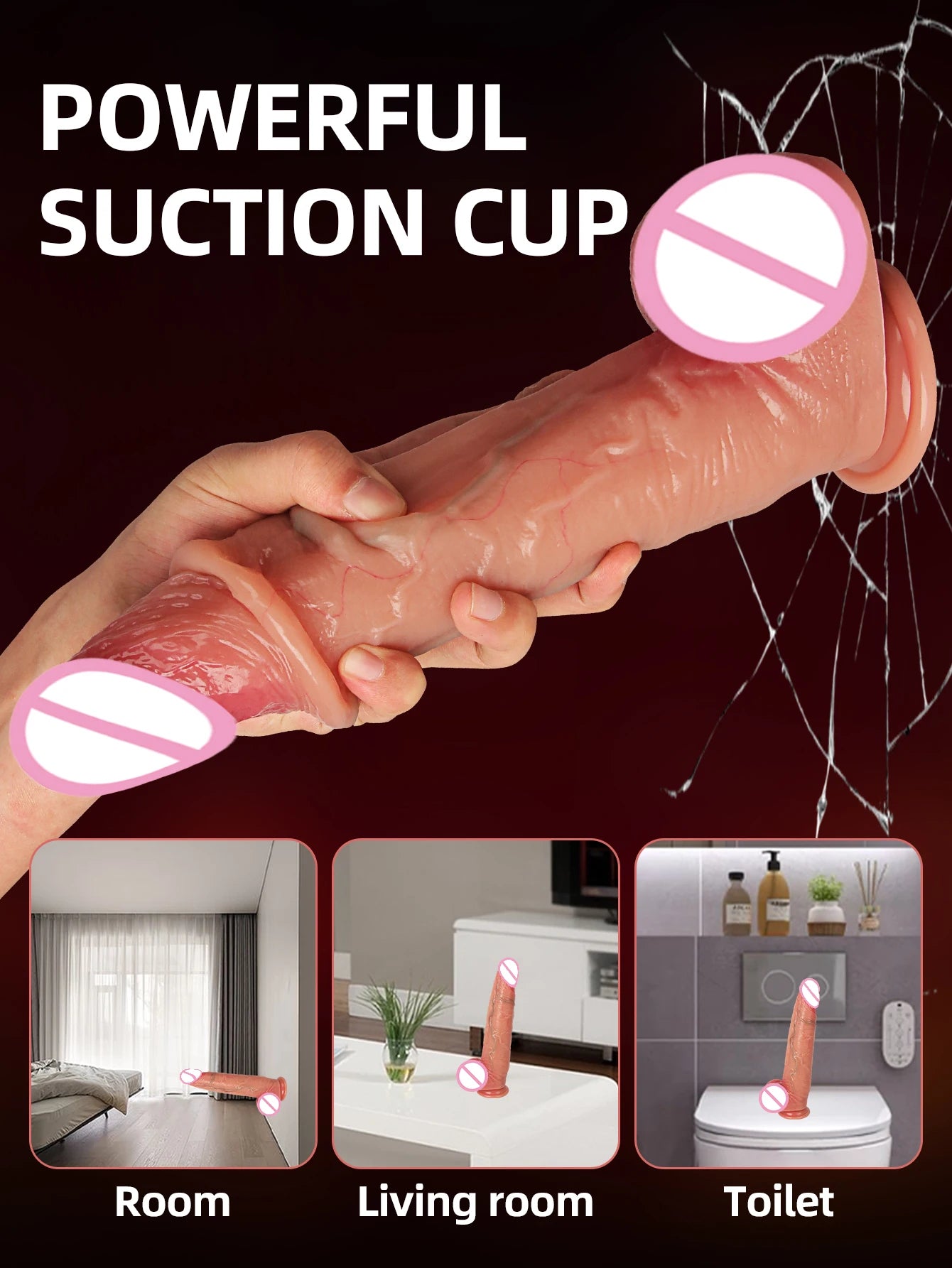 Realistic Dildos for Women Skin Sliding Foreskin Testicles Dildo Anal Vaginal Stimulation Strapon Big Penis Sex Toys for Woman