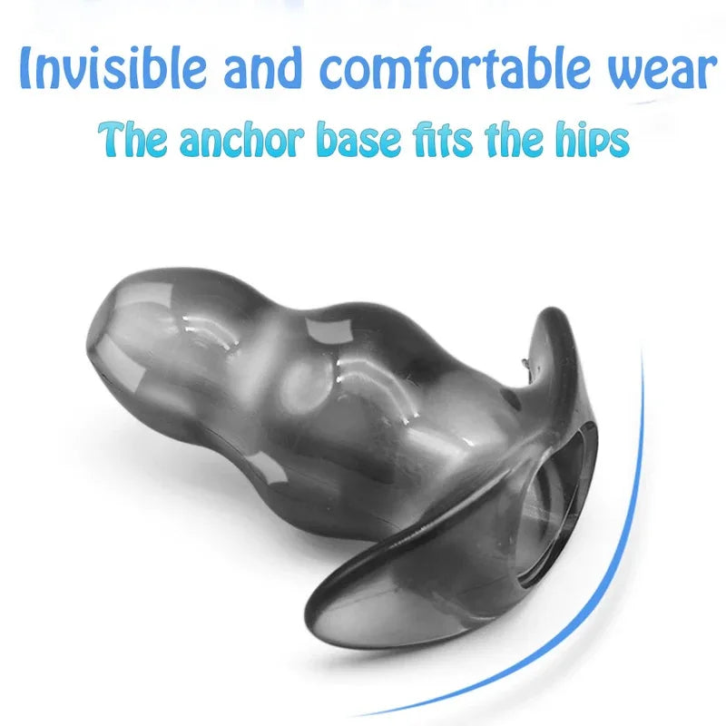 Sex Toys For Woman Men Gay Adult Products Hollow Dildo Anus Butt Plug Anal Dilator Enema Prostate Massager