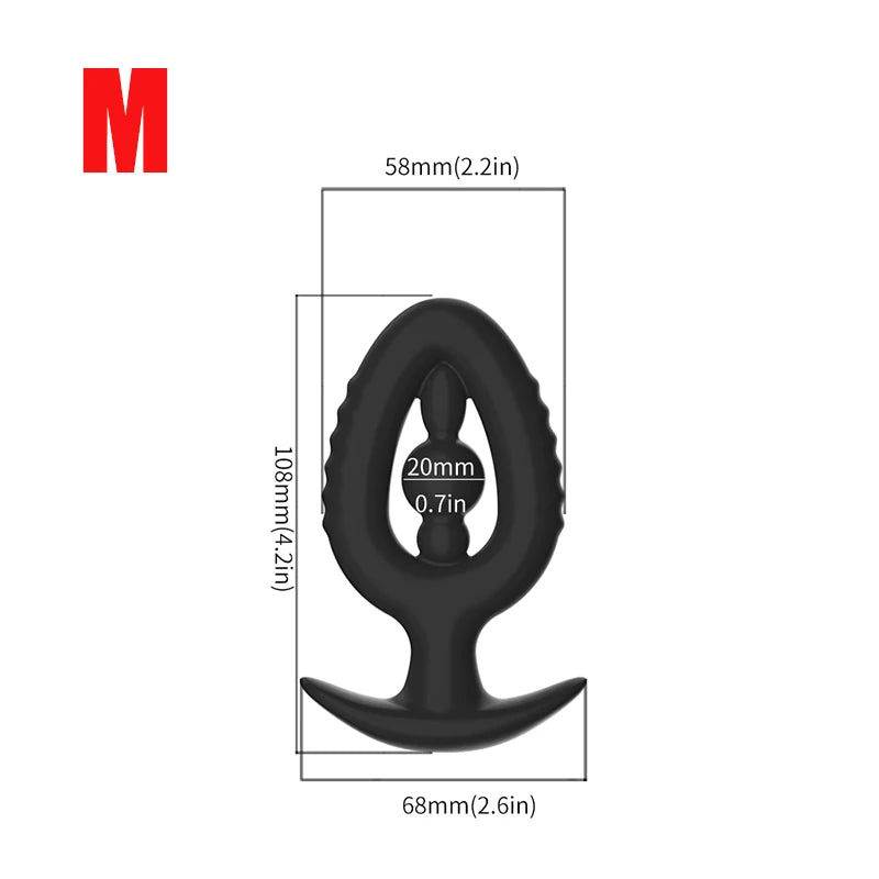 New Trend Wearable Anal Plug P Spot Stimulator Prostate Massage Fake Dildo Buttplug Sex Toy For Women Men Anal Dilator Adult 18+