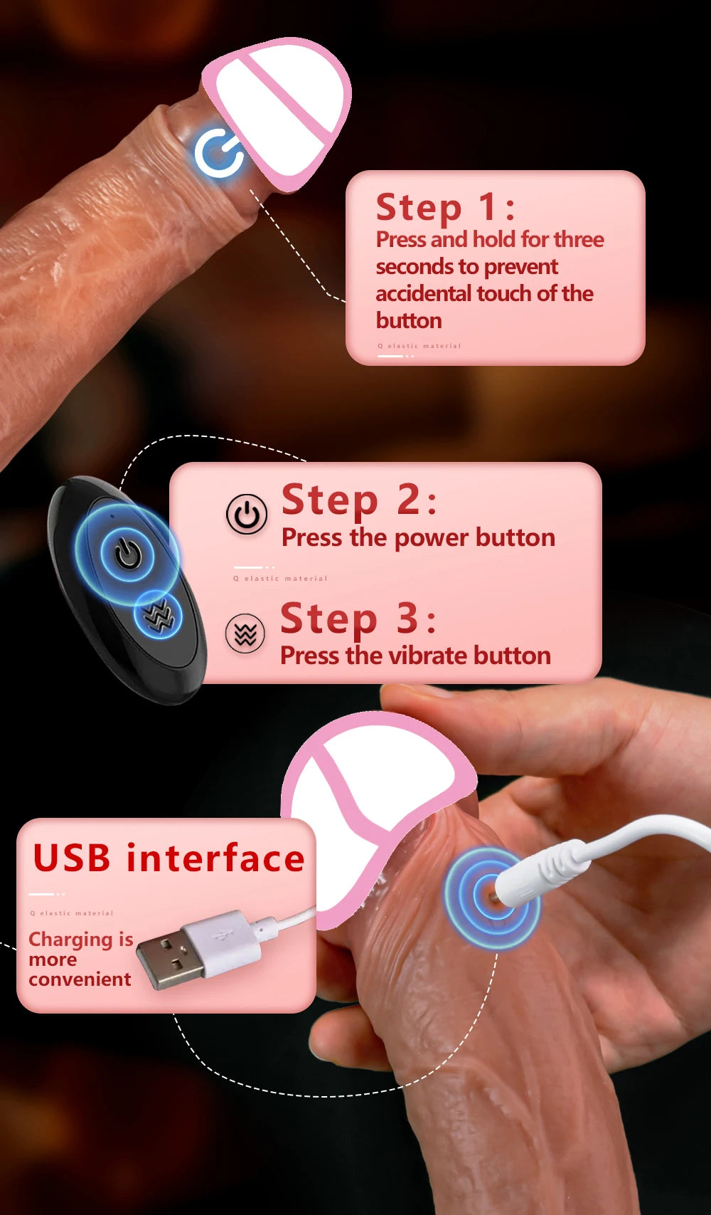 Sex Toy Vibrator for Men Penis Enlargement Sleeve Cover Case Cock Header Enlargement Extension Enhancement Men Silicone Condom