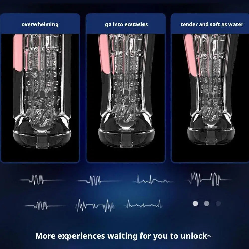 Sex Toy for Men Masturbator Cup Automatic Sucking Male Masturbator Vibration Blowjob Machine Sex Machine Penis Oral Machine