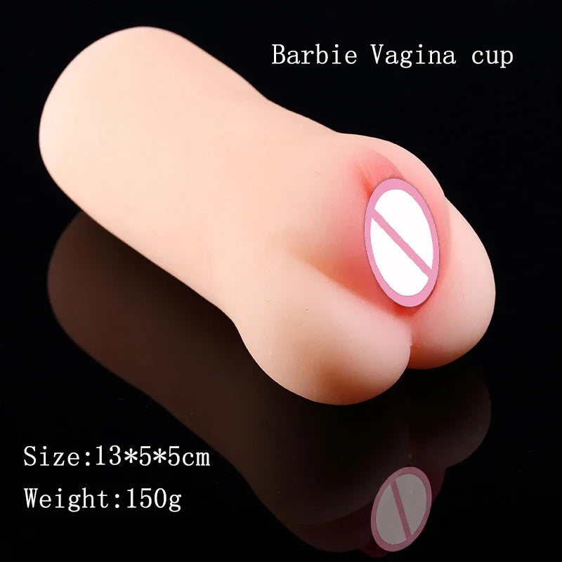Sex Toy for Men 4D Realistic Deep Throat Male Masturbator Silicone Artificial Vagina Mouth Anal Oral Erotic Toy Masturbation Cup