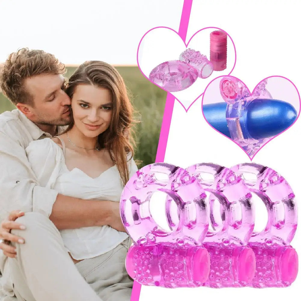 Erotic Toy Penis Vibrator Ring Clit Stimulator Vibrating Cock Rings Delay Ejaculation Sex Toys for Men Penis Ring Sex Toys